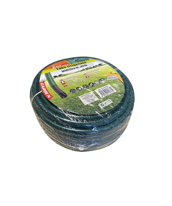 Tubo Irrigazione Retinato 3 Strati Nero Verde 3/4'' 19mm 30 Metri Tubo Flessibile da Giardino