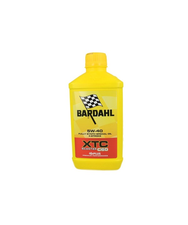 BARDAHL Moto XTC C60 Scooter 5W40 Lubrificanti Olio Motore Moto 4 Tempi 1 LT
