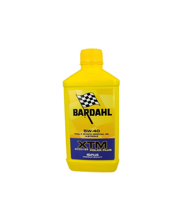 BARDAHL Moto XTM Scooter Polar Plus 5W40 Lubrificanti Olio Motore Moto 4 Tempi 1 LT