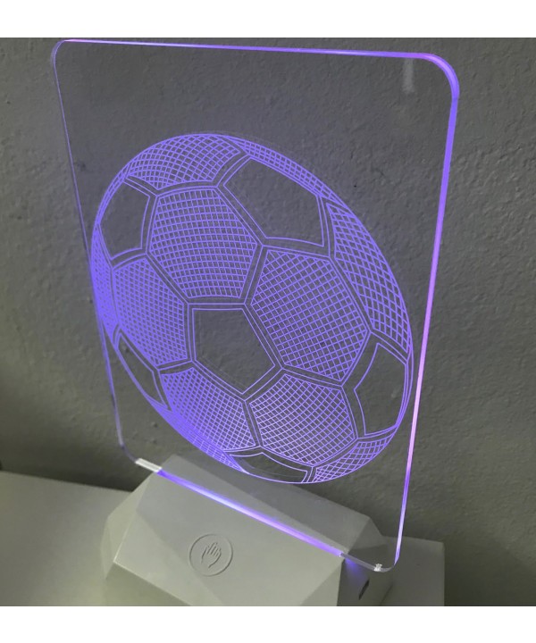 3D Acrilico Forma Rettangolare Senza Figure (3DB001)