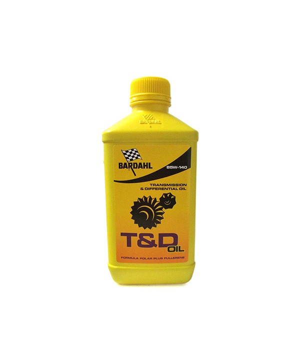 BARDAHL T&D Oil SAE 85W140 Lubrificante Speciale Per Trasmissioni Manuali e Differenziali Ingranaggi 1 LT