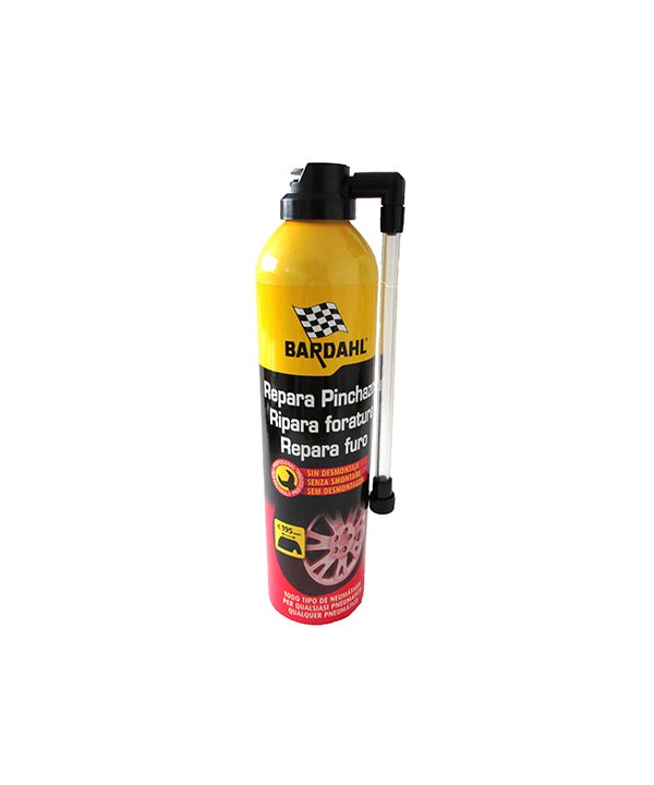 BARDAHL Ripara e Riparti Ripara Forature Gomme Pneumatici da 135mm a 195mm Senza Smontare 400 ML