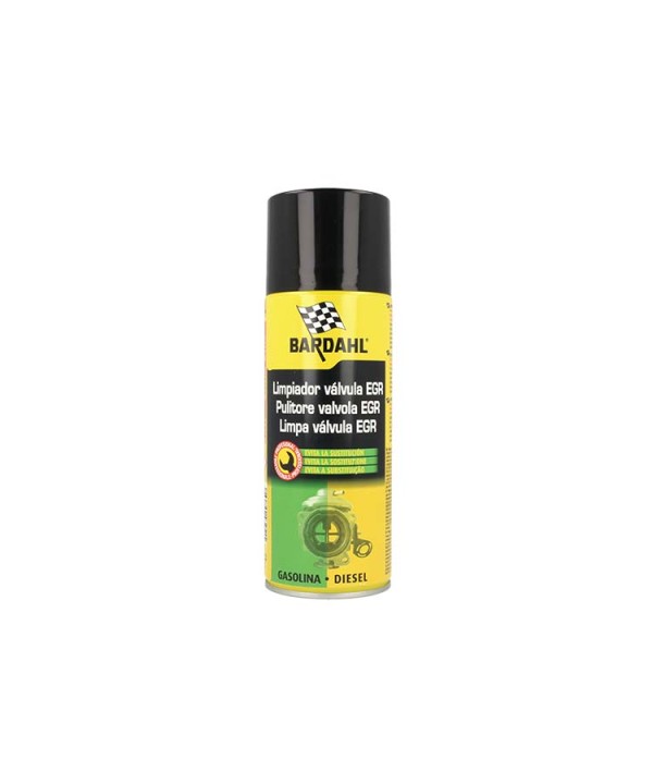 BARDAHL EGR Valve Cleaner Pulitore Valvole EGR Elimina Fuliggini Depositi Carboniosi di Olio Gomme Vernici 400 ML