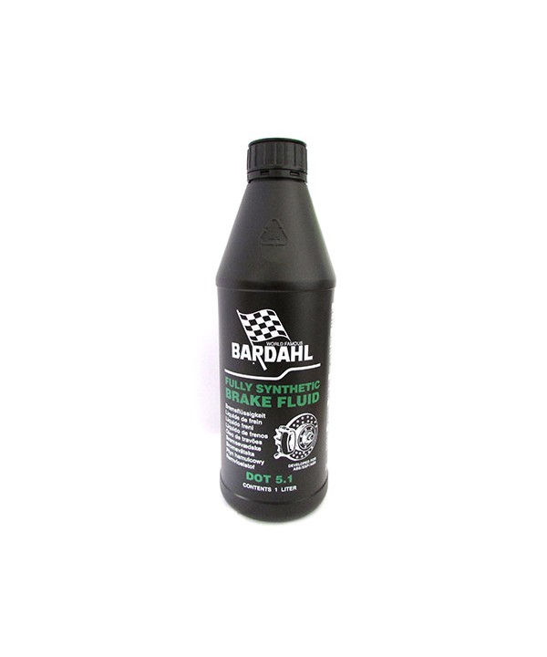 BARDAHL Brake Fluid DOT 5.1 AB DOT 4 3 Fluido Sintetico Per Circuiti Idraulici di Freni a Disco e a Tamburo 1 LT