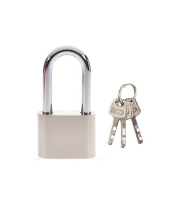 Lucchetto Con Arco Lungo 40mm Con 3 Chiavi