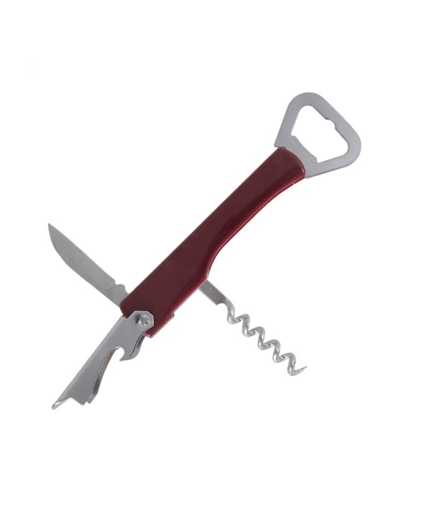 Apribottiglie 4 in 1 con Cavatappi e Coltello