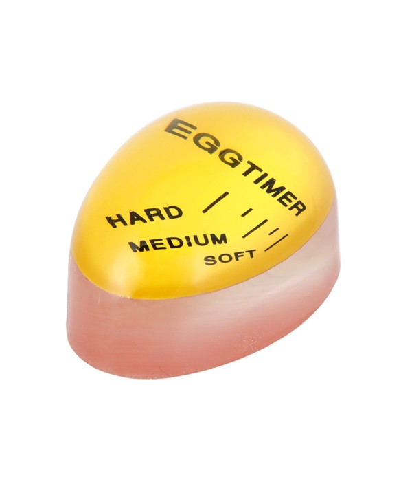 Timer per Uova Sode Indicatore per Cottura Uovo Sodo Soft Medium Hard Riutilizzabile Egg Timer Cambia Colore