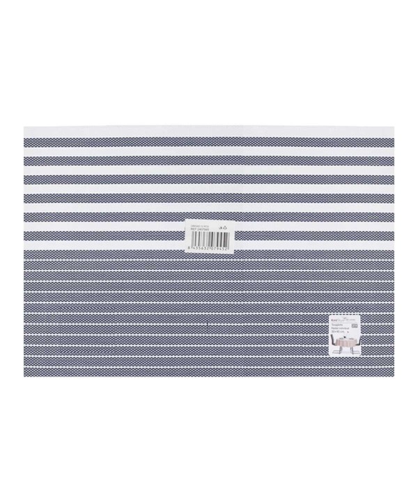 4 Pezzi Tovagliette in PVC+Poliestre Antiscivolo Impermeabilie Resistente al Calore e allo Sporco Lavabili 45x30cm Modello 06