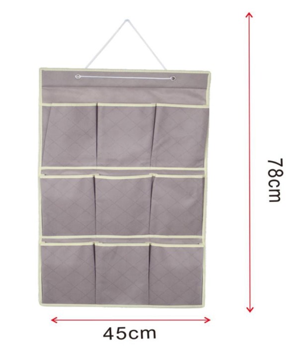 Borsa Portaoggetti da Parete Sacca Portatutto Da Appendere 9 Tasche 45X78cm
