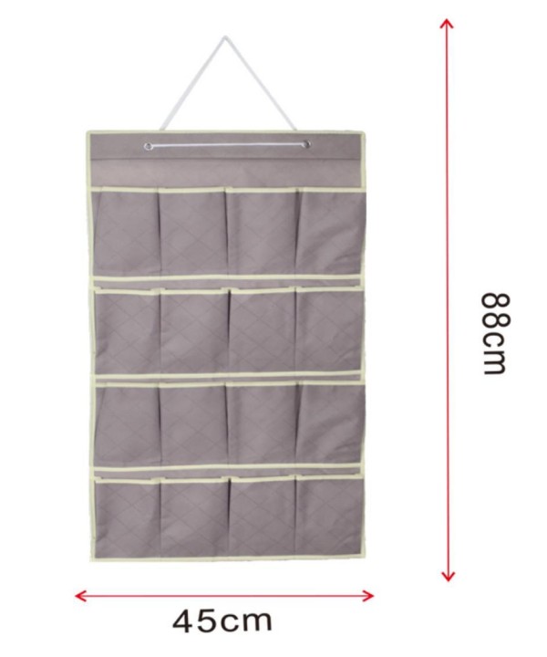 Borsa Portaoggetti da Parete Sacca Portatutto Da Appendere 16 Tasche 45X88cm
