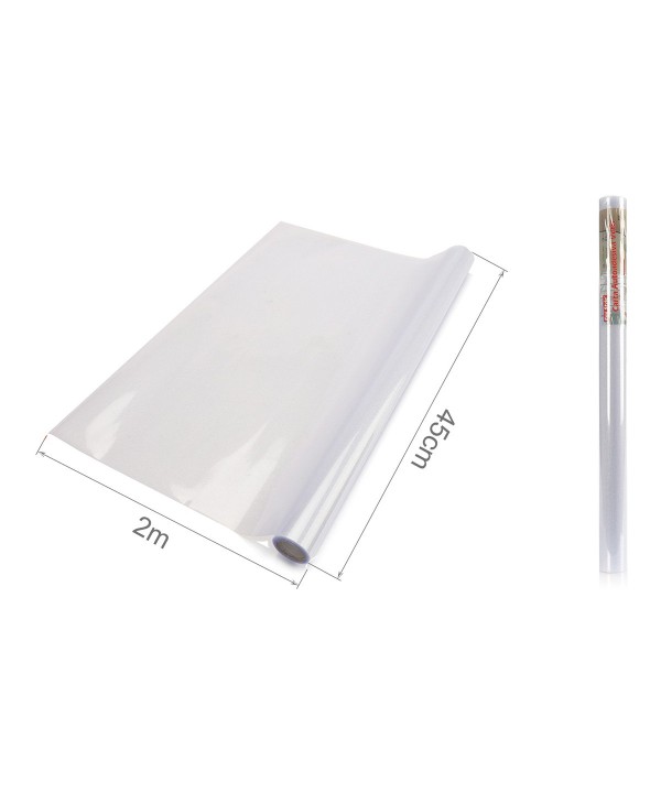 Pellicola per Vetri Finestre Autoadesiva Opaca 45x200 cm - Privacy Ufficio Bagno Camera - Pellicola Vetri Finestre Autoadesiva - Protezione UV