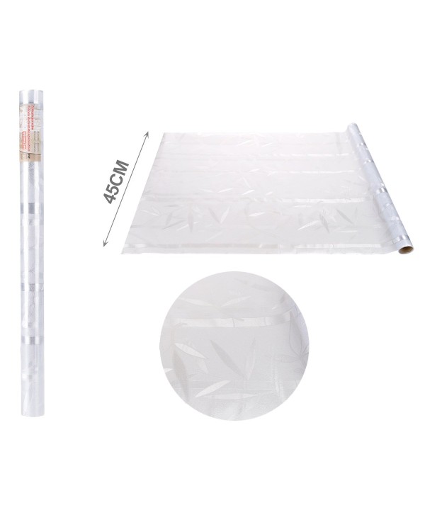 Pellicola per Vetri Finestre Autoadesiva Opaca 45x200 cm - Privacy Ufficio Bagno Camera - Pellicola Vetri Finestre Autoadesiva - Protezione UV Stampo 05