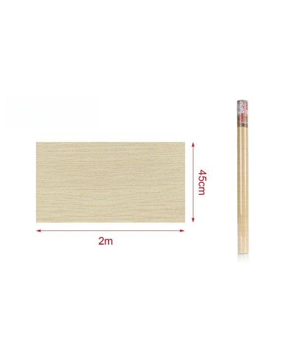 6 Rotoli Carta Adesive Per Mobili 45X200cm Legno Opaco Carta da Parati Autoadesive Rivestimento PVC Lavabile