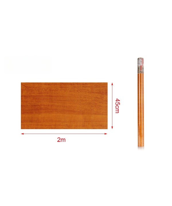 6 Rotoli Carta Adesive Per Mobili 45X200cm Legno Paduka Carta da Parati Autoadesive Rivestimento PVC Lavabile