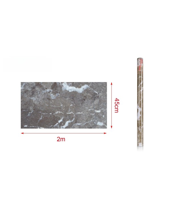 6 Rotoli Carta Adesive Per Mobili 45X200cm Effetto Marmo Carta da Parati Autoadesive Rivestimento PVC Lavabile