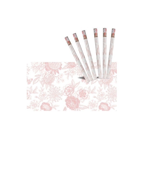 6 Rotoli Carta Adesive Per Mobili 45X200cm Colorati con Disegni Carta da Parati Autoadesive Rivestimento PVC Lavabile