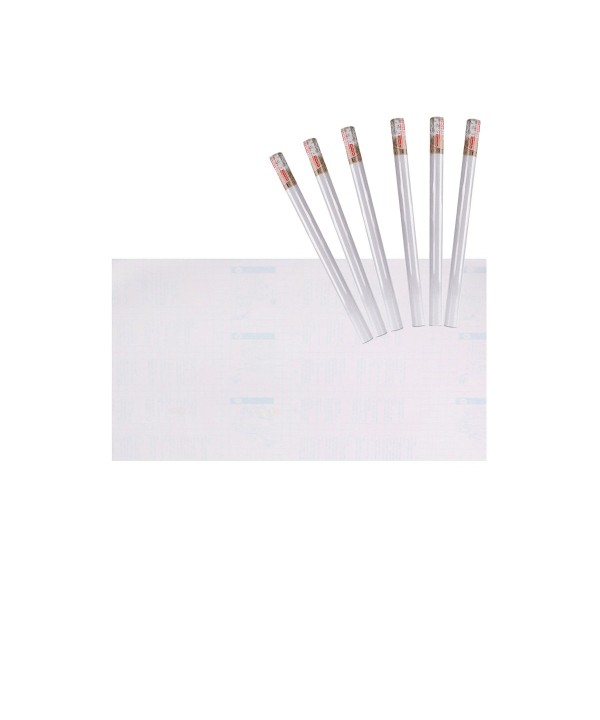 6 Rotoli Carta Adesive Per Mobili 45X200cm Colore Trasparente Carta da Parati Autoadesive Rivestimento PVC Lavabile
