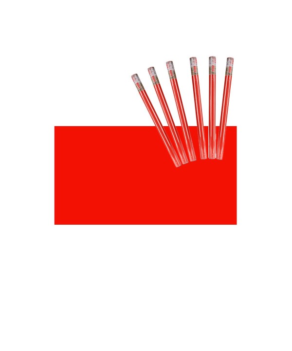 6 Rotoli Carta Adesive Per Mobili 45X200cm Colore Rosso Carta da Parati Autoadesive Rivestimento PVC Lavabile