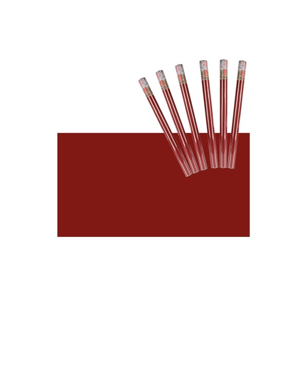 6 Rotoli Carta Adesive Per Mobili 45X200cm Colore Vino Rosso Carta da Parati Autoadesive Rivestimento PVC Lavabile