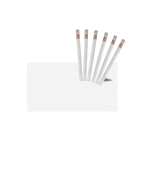 6 Rotoli Carta Adesive Per Mobili 45X200cm Colore Argento Satinato Carta da Parati Autoadesive Rivestimento PVC Lavabile