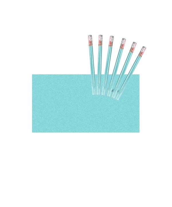 6 Rotoli Carta Adesive Per Mobili 45X200cm Colore Azzurro Satinato Carta da Parati Autoadesive Rivestimento PVC Lavabile