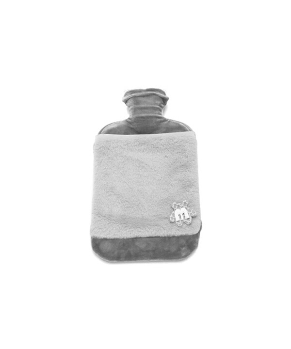 Borsa Acqua Calda 1 Litro Con Fodera Peluche Morbida Colore Assortito