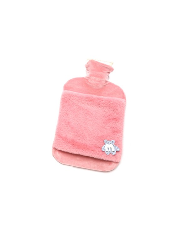 Borsa Acqua Calda 2 Litri Con Fodera Peluche Morbida Colore Assortito