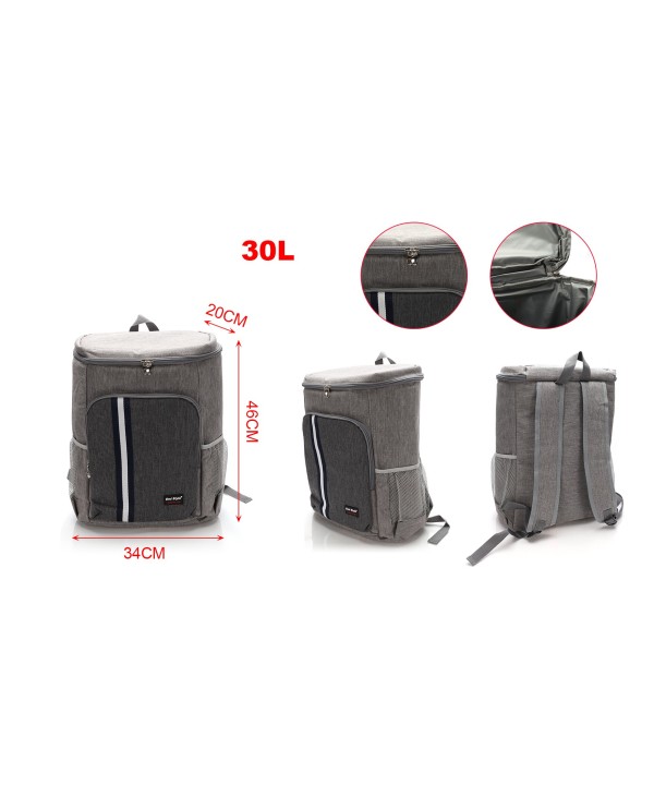 Borsa Zaino Frigo 30L Borsa Termica Porta Pranzo Misura 34X20X46cm