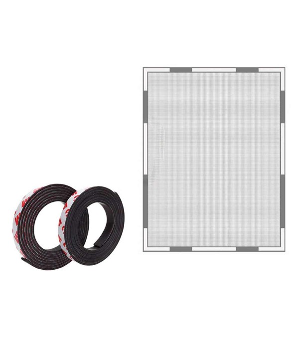Zanzariera per Finestra Adesiva Tagliabile Anti Zanzare Adattabile Montaggio Facile 150x180cm