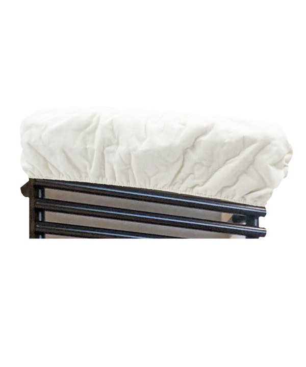 Copritermosifone Stoffa In Cotone Copricalorifero Elasticizzato Bianco Per Termoarredo da 30cm a 60cm Made In Italy