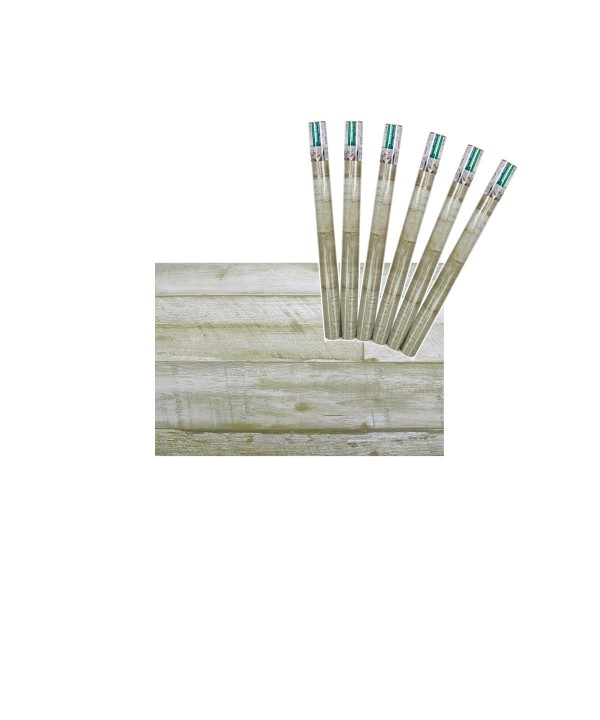 6 Rotoli Carta Adesive Per Mobili 45X200cm Legno Carta da Parati Autoadesive Rivestimento PVC Lavabile