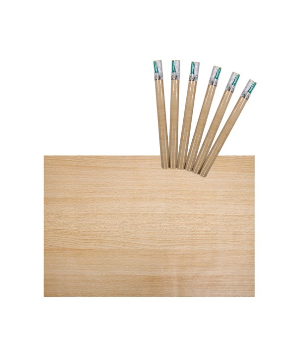 6 Rotoli Carta Adesive Per Mobili 45X200cm Legno Carta da Parati Autoadesive Rivestimento PVC Lavabile