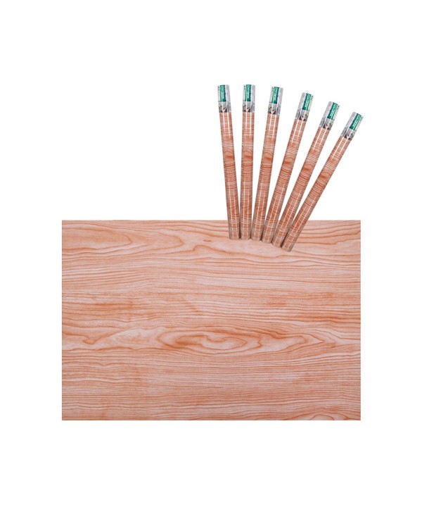 6 Rotoli Carta Adesive Per Mobili 45X200cm Legno Carta da Parati Autoadesive Rivestimento PVC Lavabile
