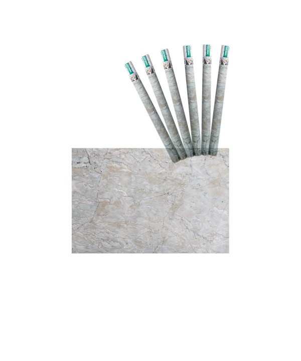6 Rotoli Carta Adesive Per Mobili 45X200cm Effetto Marmo Carta da Parati Autoadesive Rivestimento PVC Lavabile