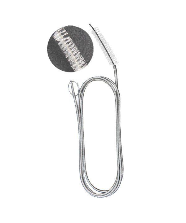 Spazzola Flessibile per la Pulizia dei Tubi - Lunghezza 160cm - Ideale per Pulire Tubi di Scarico del Frigorifero, del Freezer e del Lavello