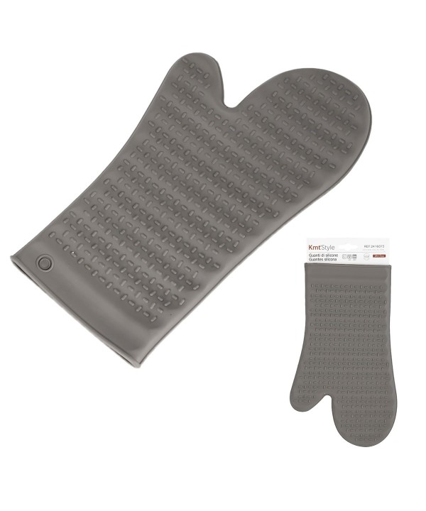 Guanto da Forno in Silicone Resiste al Calore con Impugnatura Robusta 12 X 29cm Max Calore di Contatto: 250 ° C