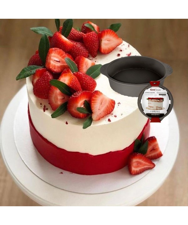 Stampo in Silicone Multiuso per la Torta Antiaderente TermoresistenteDiametro 28.5x25 Altezza 6cm Modello O