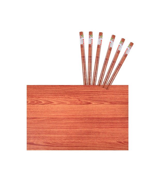 6 Rotoli Carta Adesive Per Mobili 45X200cm Legno Carta da Parati Autoadesive Rivestimento PVC Lavabile