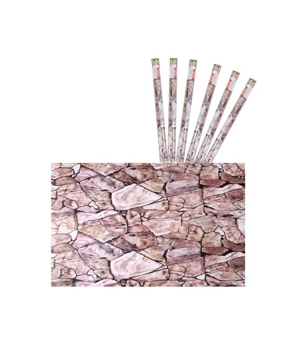 6 Rotoli Carta Adesive Per Mobili 45X200cm Effetto Marmo Carta da Parati Autoadesive Rivestimento PVC Lavabile