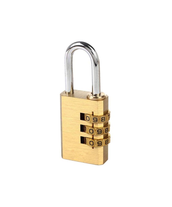 Lucchetto A Combinazione A 3 Cifre Altezza Anello 20mm Per Valigia Zaino Armadietto Casetta