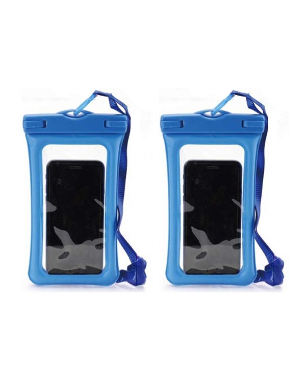 2 pcs Custodia Impermeabile Smartphone Universale Cover Subacquea con Laccio Compatibile con iPhone Galaxy e Altri Smartphone Assortito