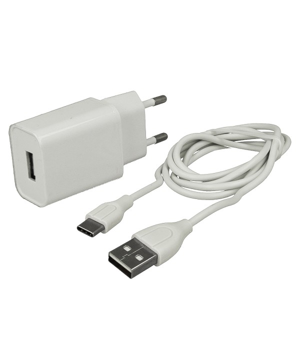 Caricabatterie Con Cavo USB C 5V 2A Ricarica Veloce Per Smartphone Android