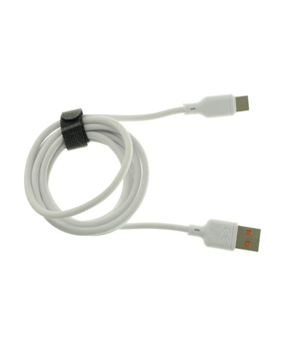 Cavo USB USB C 3A 1,5M Carica Veloce Bianco