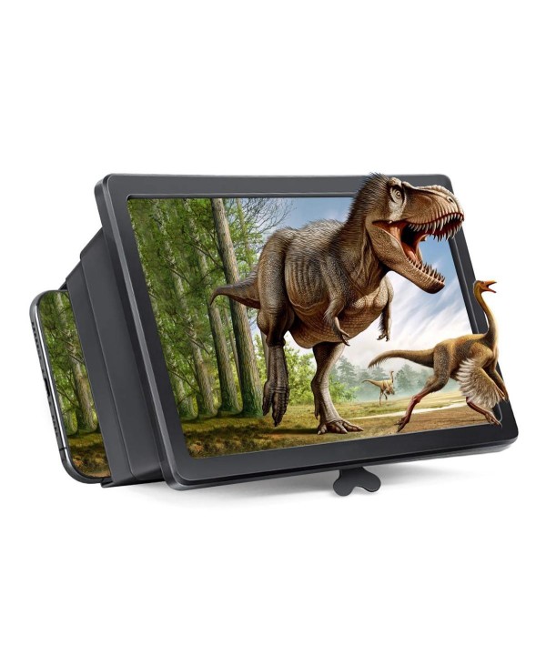 Lente Ingrandimento Smartphone 8'' Per Ingrandimento Schermo Cellulare Supporto Pieghevole