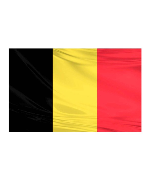 Bandiera Belgio 145X90cm In Tessuto Poliestere Con Passante Per L'Asta
