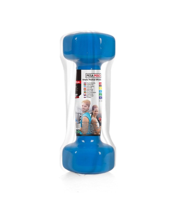 Ghisa Manubrio per Palestra Ricoperto di Gomma 4 Kg