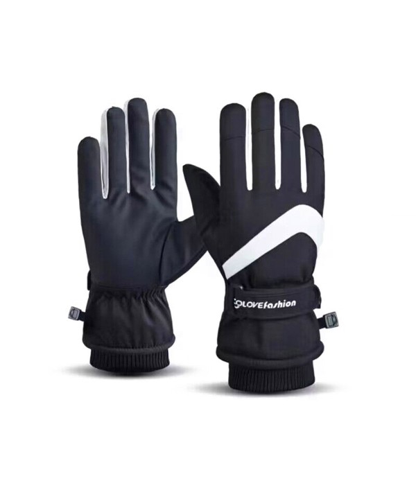 Guanti Invernali Donna Guanti Da Sci Moto Ciclismo Touch Screen Taglia Unica Colore Nero