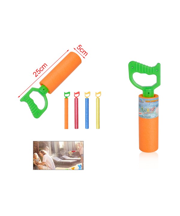 Tubo Spara Acqua con Manico Ergonomico 25cm Colori Assortiti