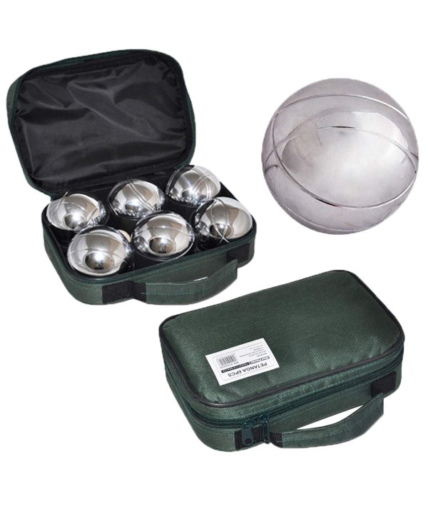 Set di Bocce 6pz con Custodia di Trasporto Morbida
