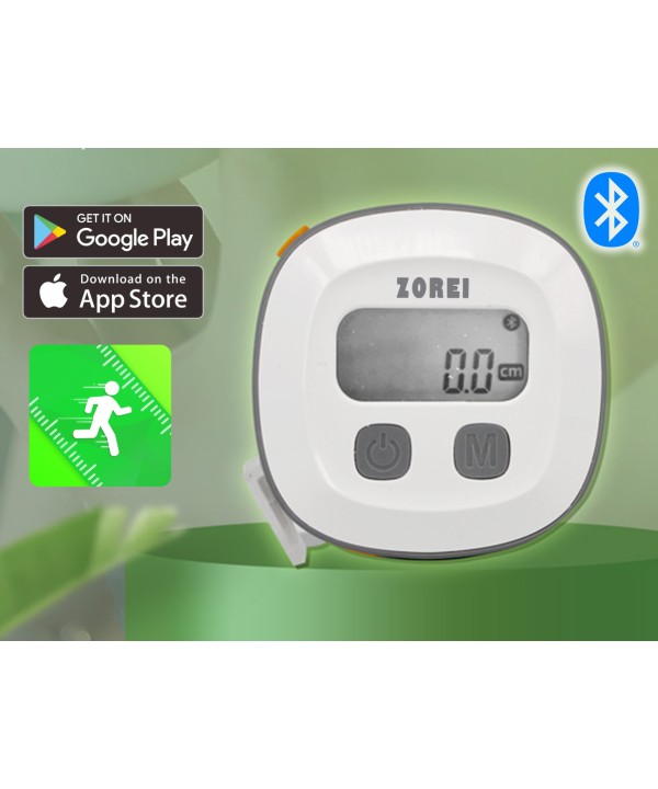 Metro Smart Con APP Misurazione Di Qualsiasi Parte Del Corpo Utile Per Fitness, Bodybuilding, Sarta Lunghezza 1500mm Retrattile Unità Di Misura In Pollici E CM